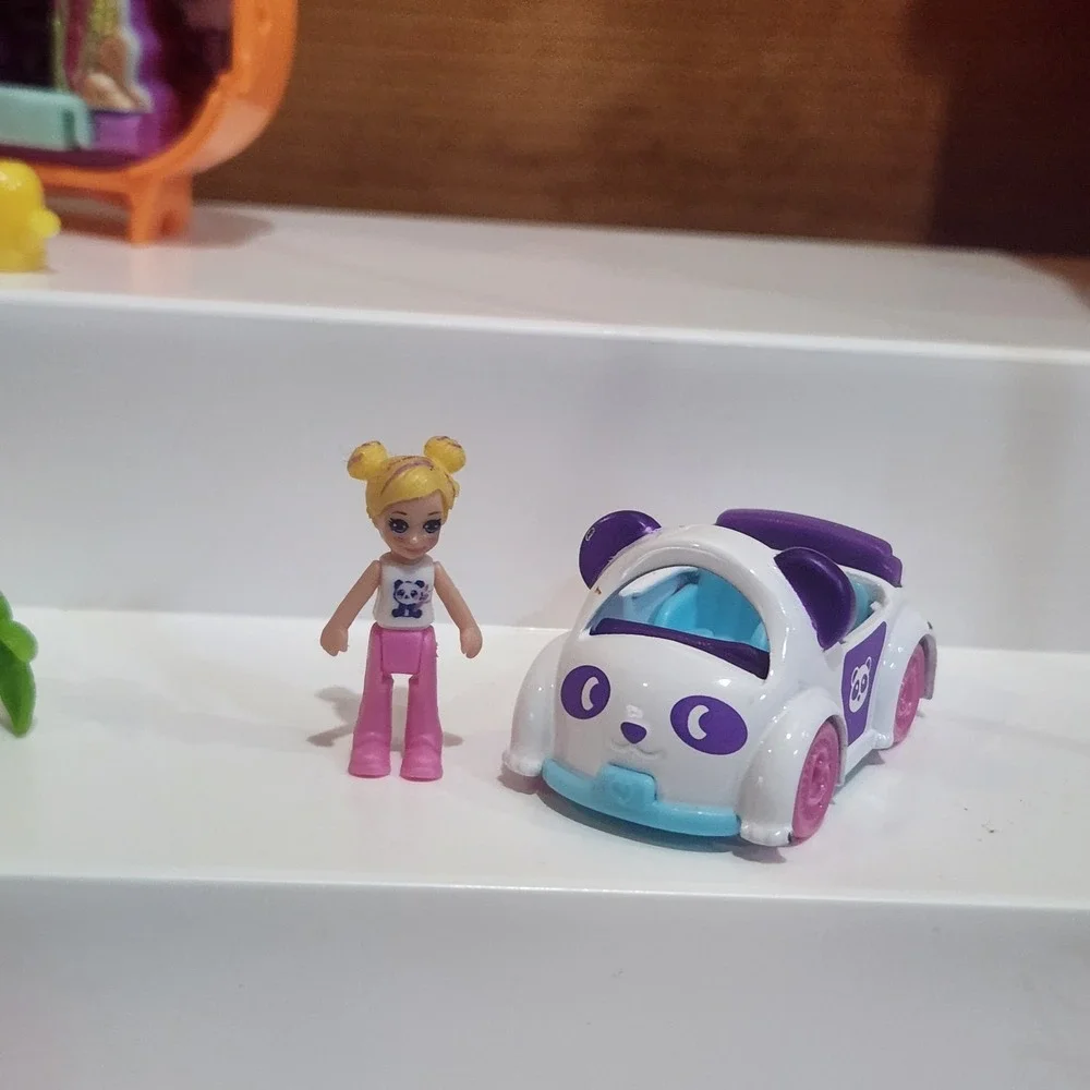 Lot Of 18 Mini Polly Pocket Playsets Figures Pets Surprise Playset Ice Cream Fox